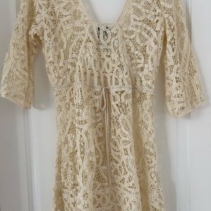 Burning Torch lace tunic